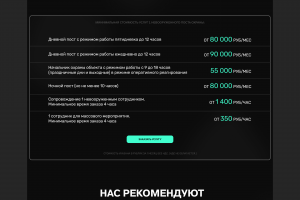 Разработка дизайна страницы сайта