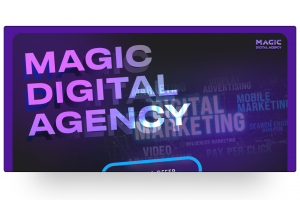 Дизайн Landing Page для Magic digital agency