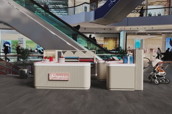 Дизайн - проект торговой точки в тц "Метрополис".