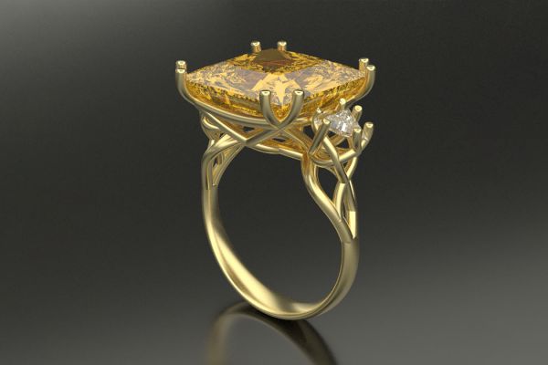 3D-модель кольца №7