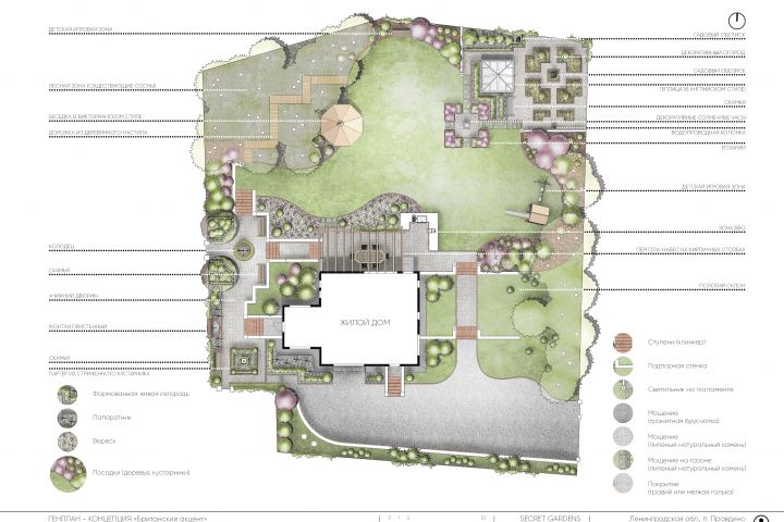 Красивый и качественный генплан участка + подарки - 5399608