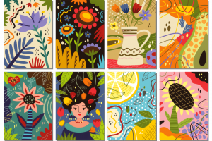 Декоративное. Флора. Вектор