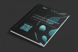 Дизайн печатной продукции для мероприятия INNOWEEK`23