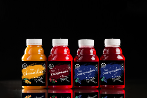 Дизайн этикетки для грузинского ресторана