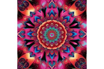 Мандала для привлечения богатства. Интерьерная картина в цифровом формате 