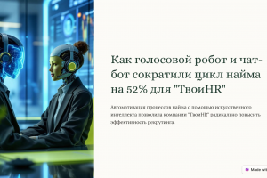 Как голосовой робот и чат бот сократили цикл найма сотрудников для рекрутингового агенства на 52%