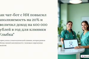 Как голосовой робот и чат бот увеличили посещаемость стоматологии на 20%