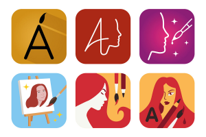 Разработка иконки для мобильного приложения "Arts Up"