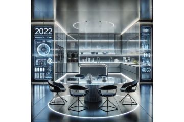 Дизайн кухни в стиле хай-тек