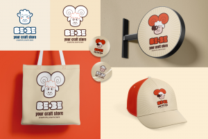 Логотип для магазина рукоделия