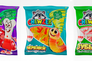 разработка концепта упаковки под желейные мармеладки