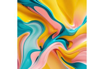 Абстрактная иллюстрация. Краски, текстура