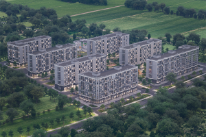 Визуализация квартала Ривьера г. Рязань