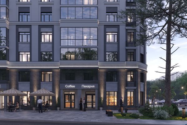 Визуализация ЖК Ривьера г. Рязань