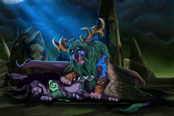 Илидан и Малфурион