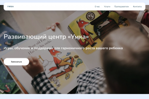 Многостраничный сайт детского центра