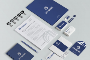 Фирменный стиль для строительно-монтажной компании