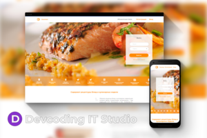 Landing page "Правильное питание"