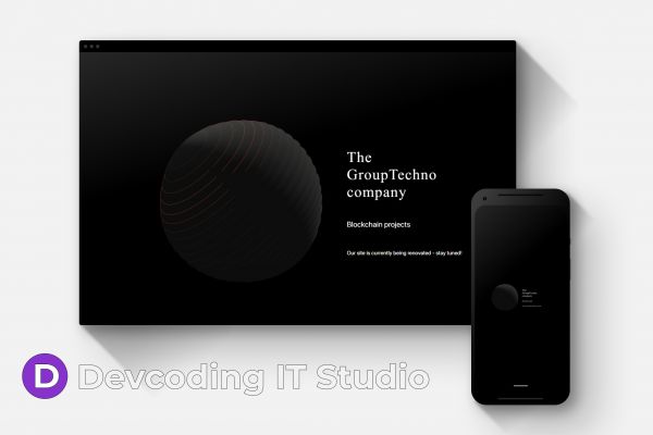 Верстка GroupTechno