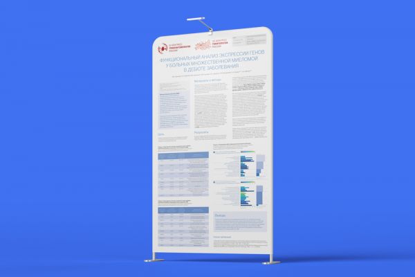 НМИЦ Гематологии. Стенд для конференции.