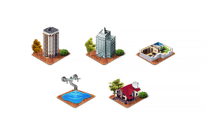 Иконки для сайта "Ремонт квартир"