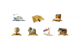 Иконки для сайта путешествий