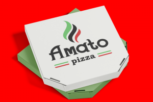 Логотип Амато пицца