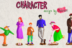 Разработка концепта персонажей для игры/книги