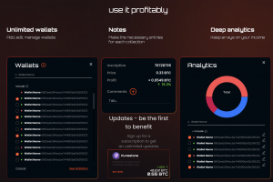 Менеджер криптокошельков (web версия + Telegram app)