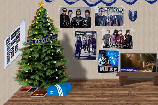 Новогодний кэжуал стиль