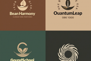 Лого для кофейни Harmony