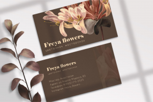 Разработка дизайна визитки