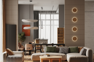 ЖК Ядринцевский Квартал (блок гостиной-прихожей)