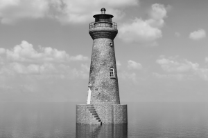 Маяк 3д модель