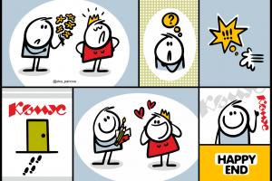 Комикс для "Комус"