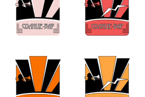 Логотип для летнего бара "Солнце-Бар"