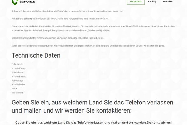 Сайт визитка для компании-фирмы на WordPress + Elementor