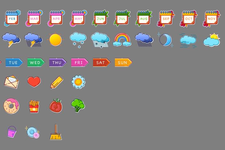 Отрисовка стикер-пака - 5417134