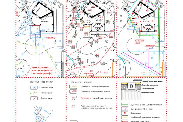 Ландшафтный дизайн. Рабочие чертежи. - 5417331