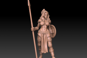 женщина воин