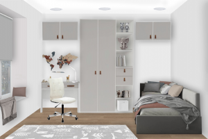 Дизайн проект детской комнаты для мальчика в Москве