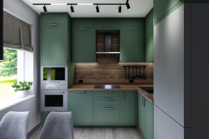 Небольшая кухня в панельном доме