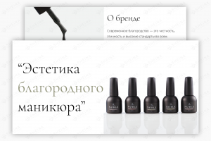 Презентация для Noble Gel (производство гель-лаков)