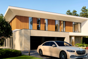 Визуализация экстерьера здания