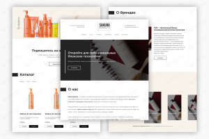 Интернет-магазин на Тильде для Sakura Beauty (японская силикатная косметика)