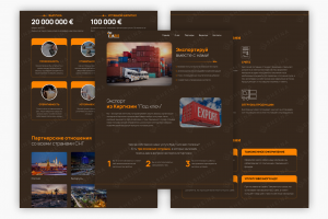 Многостраничный сайт на Тильде Oasis Tradin (консалтинговое агентство), Киргизия