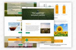 Многостраничный сайт на Тильде для Agritorf (инновационные удобрения), Индонезия