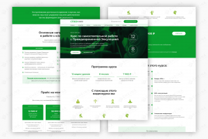 Многостраничный сайт на Тильде для СТОСН (сексолог и психолог)