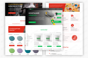 Интернет-магазин на Тильде для МДЕКО (краски и грунтовки)