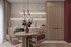 Квартира с яркими акцентами